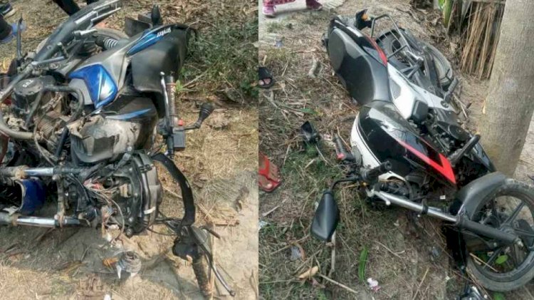 নড়াইলে মোটর সাইকেলের মুখোমুখি সংঘর্ষে দুই যুবক নিহত ও স্কুল থেকে বাড়ি ফেরার পথে প্রাণ গেল আছিয়ার