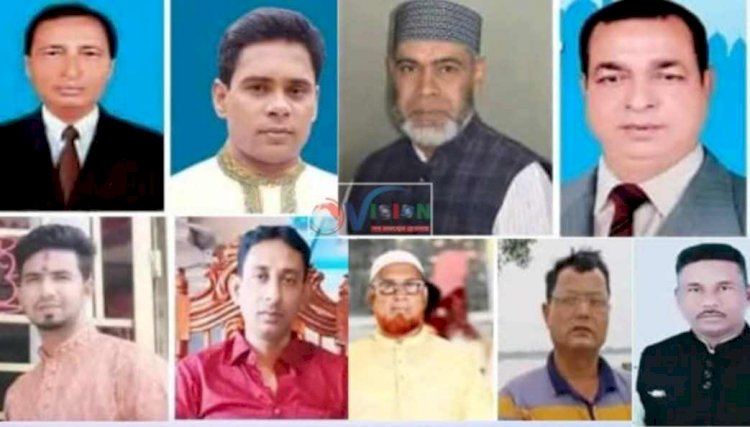 নওগাঁর ৫ চেয়ারম্যান সহ ৯ আওয়ামীলীগ নেতা কারাগারে