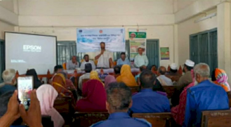 কেশবপুরে গ্রাম আদালত বিষয়ক 'কমিউনিটি  মত বিনিময় সভা, 'ভিডিও প্রদর্শনী' এবং র‍্যালি