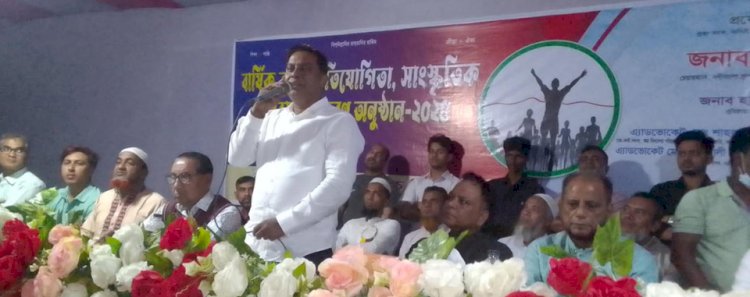 নরসিংদীর শিবপুরে ভরতের কান্দি হাজী সমশের আলী স্কুলে বার্ষিক ক্রিয়া প্রতিযোগিতা অনুষ্ঠিত