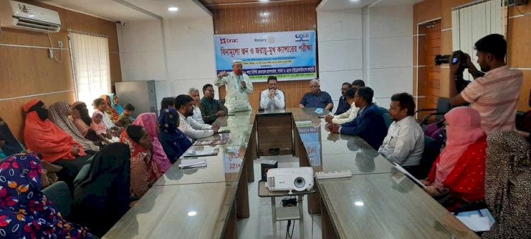 পাবনা সদর হাসপাতালে বিনামূল্যে স্তন ও জরায়ুমুখ ক্যান্সার পরীক্ষা ও আলোচনা অনুষ্ঠিত।