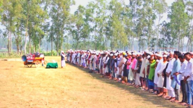 পীরগাছায় মুক্তিযোদ্ধা নুরুল ইসলামের জানাজা সম্পন্ন