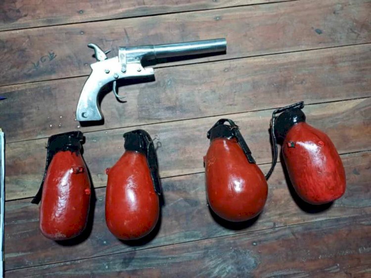 সেনাবাহিনীর অভিযানে বালিয়াকান্দিতে অস্ত্র ও বোমা সহ গ্রেফতার ১