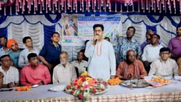 কেশবপুর কুঠিবাড়ী মহাশশ্মানে নাম সংকীর্ত্তণ  অনুষ্ঠানে অমলেন্দু দাস অপু'র শুভাগমন