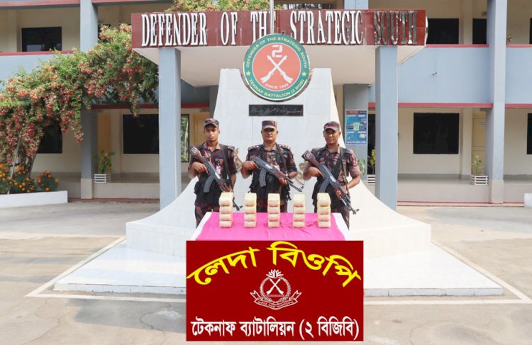 টেকনাফে বিজিবির অভিযানে ২ লাখ পিস ইয়াবা ট্যাবলেট উদ্ধার