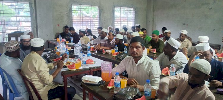 বাংলাদেশ শ্রমিক কল্যাণ ফেডারেশন হ্নীলা ইউনিয়ন শাখার কর্মীশিক্ষাশিবির  ইফতার মাহফিল অনুষ্ঠিত