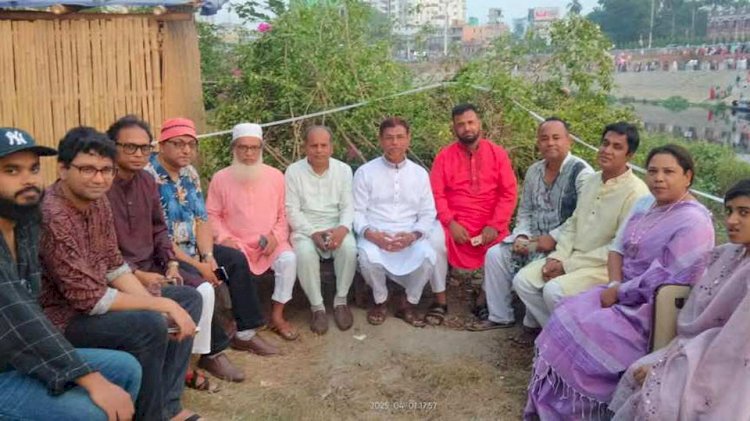 যশোরে কবি সাহিত্যিকদের সমন্বয়ে ঈদ  আড্ডা অনুষ্ঠিত