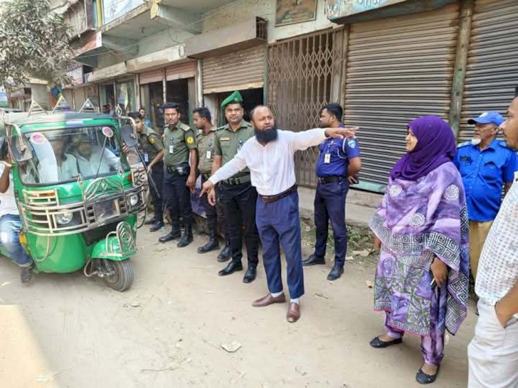 বুড়িচংয়ে পরিবহনে মোবাইল কোর্ট পরিচালিত