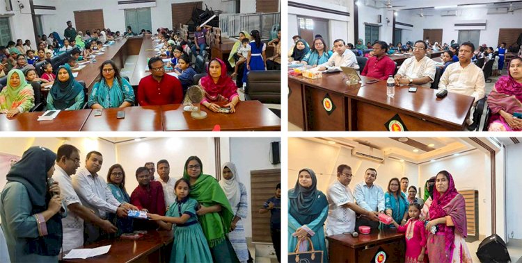 হোমনায় জাতীয় প্রাথমিক শিক্ষা সপ্তাহ উদযাপন