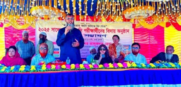 বগুড়া সদরের নুনগোলা ডিগ্রি কলেজে  এইচএসসি পরীক্ষার্থীদের বিদায় সংবর্ধণা