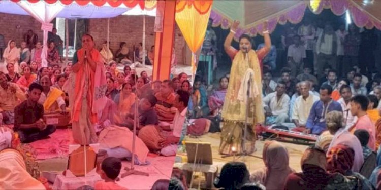 নওগাঁর মহাদেবপুরে খোর্দ্দনারায়নপুর পাল-পাড়ায় ১৬ প্রহরব্যাপী লীলা কীর্তন ও যজ্ঞ অনুষ্ঠান