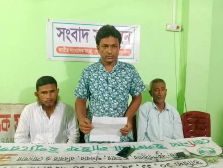 সাপমারা ইউনিয়নে ভিজিএফ চাল বিতরণে অনিয়মের অভিযোগ ভিত্তিহীন—সংবাদ সম্মেলনে ইউপি সদস্যদের প্রতিবাদ