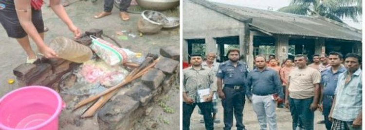 কেশবপুরে ভেজাল দুধ উৎপন্ন করার অপরাধে  দেড় লক্ষ টাকা জরিমানা আদায়