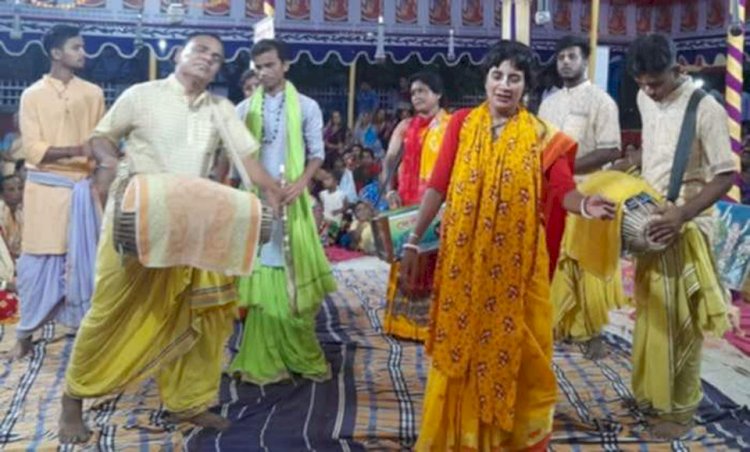 নওগাঁয় শ্রীশ্রী রাধাগোবিন্দ মন্দিরে ২৪ প্রহর ব্যাপী মহাহরিনামের যজ্ঞ ও লীলাকীর্তন অনুষ্ঠিত