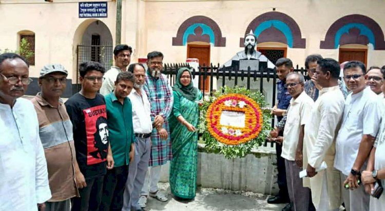 কেশবপুরে মাইকেল মধুসূদন দত্ত-এঁর ১৫২ তম মৃত্যুবার্ষিকী পালিত
