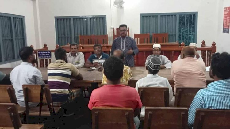 কেশবপুর ঈদগাহ ময়দানের নব নির্বাচিত কমিটির পরিচিতি ও আলোচনা সভা অনুষ্ঠিত