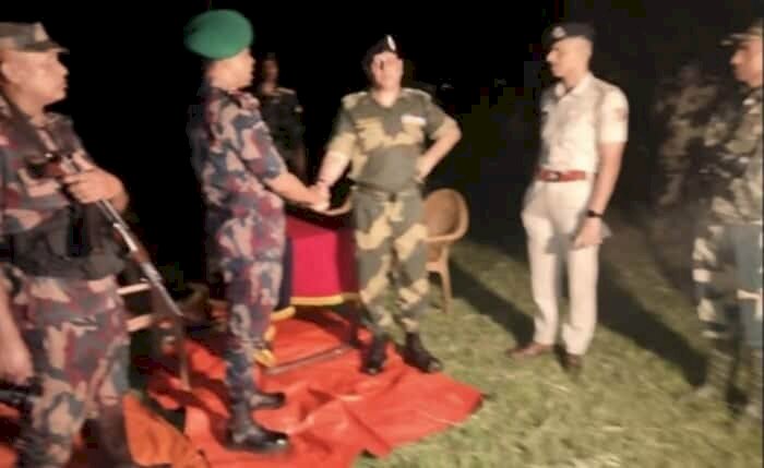 নওগাঁর সীমান্তে গরুর রাখাল ইব্রাহীমের লাশ তিনদিন পর বাংলাদেশীর  ফেরত দিল বিএসএফ