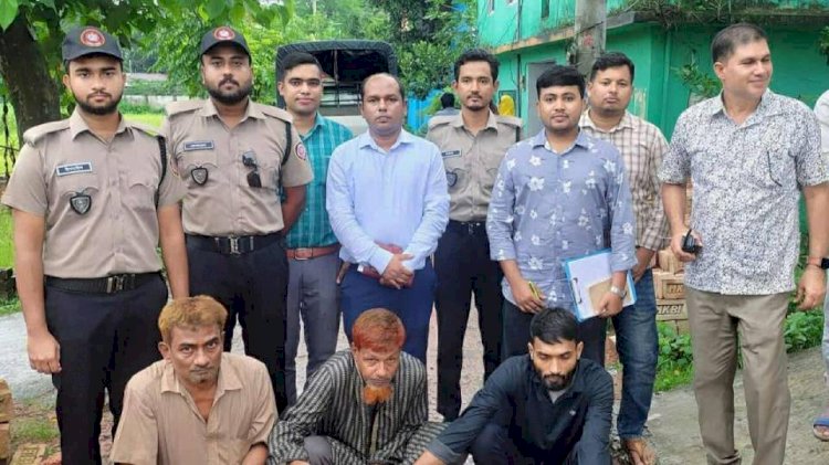 কেশবপুরে গাঁজা ও ইয়াবা সেবনের অপরাধে  তিন জনের কারাদণ্ড