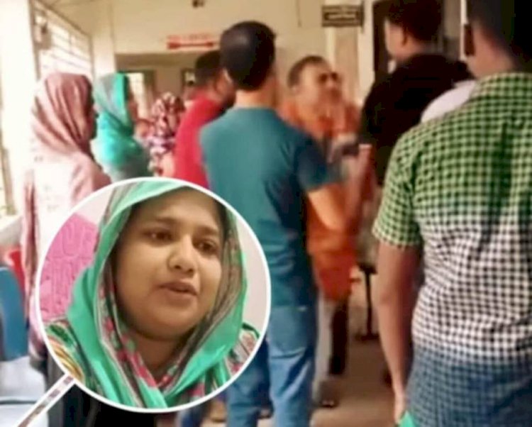 নওগাঁর মান্দা উপজেলা স্বাস্থ্য কমপ্লেক্সে  চিকিৎসা নিতে গিয়ে শিক্ষক দম্পতি লাঞ্চিত ও ভিডিও ভাইরাল