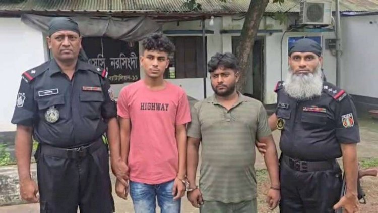 নরসিংদীর শিবপুরে হত্যাসহ অন্তত ১০ মামলার আসামীকে বিদেশী অস্ত্রসহ গ্রেপ্তার করেছে র‌্যাব ১১