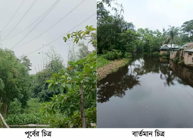 বুড়িচংয়ে খাল দখলমুক্ত করতে প্রশাসনের অভিযান শুরু: জনগণের সহযোগিতা চাইলেন ইউএনও