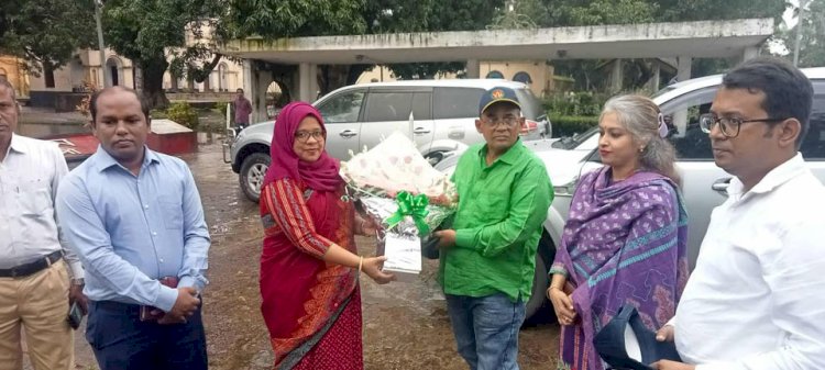 সাগরদাঁড়ী পরিদর্শনে পরিকল্পনা কমিশনের  সিনিয়র সচিব