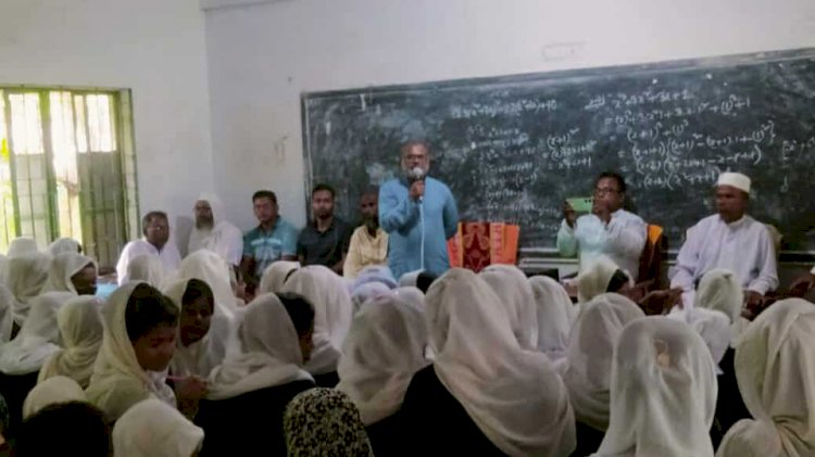 কেশবপুরের শাহপুর মেহেরুন্নেসা দাখিল  মাদ্রাসায় আলোচনা সভা অনুষ্ঠিত