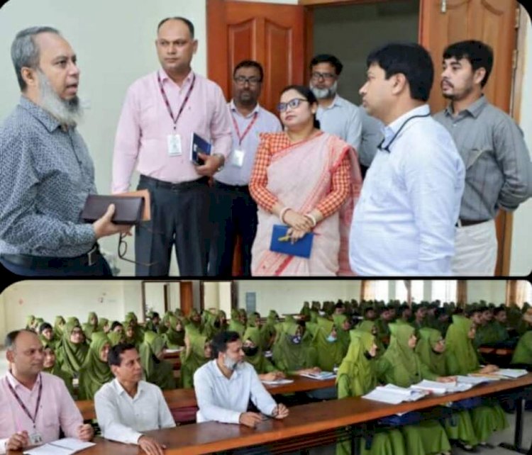 বগুড়া টিএমএসএস নার্সিং কলেজ পরিদর্শন ও প্রশিক্ষণ কর্মশালার উদ্বোধনে অতিরিক্ত সচিব মীর জাহিদ হাসান