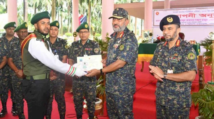 গাজিপুরের সফিপুরে আনসার প্রশিক্ষণের সমাপনী অনুষ্ঠিত