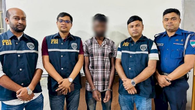 নড়াইলে আলোচিত ভ্যান চালক সুমন হত্যার মুল আসামি গ্রেপ্তার