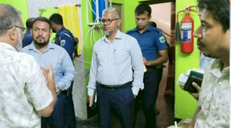 নওগাঁয় অনুমোদন বিহীন ভেটেনারি ঔষুধ কারখানায় ভ্রাম্যমাণের অভিযান চালিয়ে ৪৮ হাজার টাকা জরিমানা