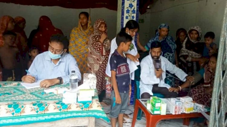 কেশবপুরে দলিতের উদ্যোগে স্বাস্থ্যসেবা ক্যাম্প অনুষ্ঠিত