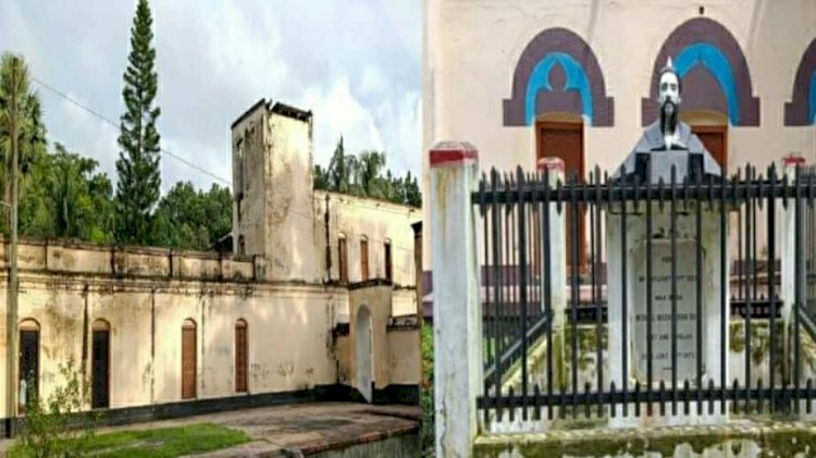 সংস্কারের অভাবে মধু পল্লীর ঐতিহ্য আজ  বিপন্ন হতে চলেছে