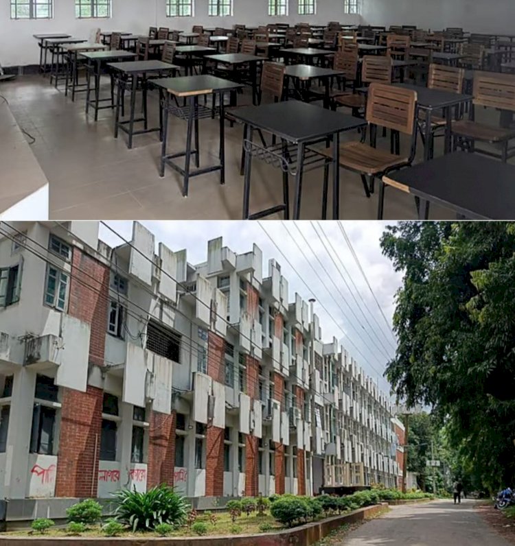 চুয়েটে তিন দাবিতে আজও শিক্ষার্থীদের ‘শাটডাউন’ চলছে