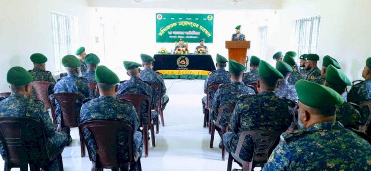 মৌলভীবাজার আনসার ব্যাটালিয়নের মাসিক দরবার অনুষ্ঠিত: ভ্রাতৃত্বের বন্ধনে কাঁধে কাঁধ মিলিয়ে কাজ করার আহ্বান