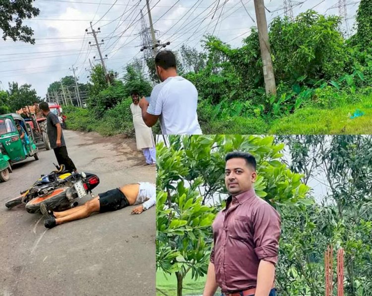 বুড়িচংয়ে ট্রাক চাপায় প্রবাস ফেরত যুবক নিহত