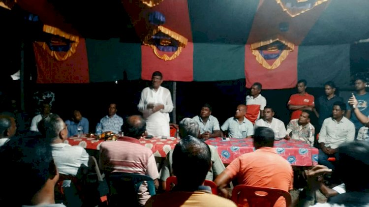 মঙ্গলকোট ইউনিয়নের দুর্গাপূজা পরিচালনা  কমিটির সাথে বিএনপির মতবিনিময়