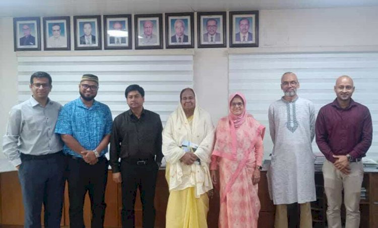 টিএমএসএস উইমেন’স হেলথ এন্ড রিসার্চ ইনস্টিটিউট স্থাপনে উদ্যোগ : প্রফেসর ডাঃ সায়েবা আখতারের প্রেজেন্টেশন ও চুক্তি স্বাক্ষর