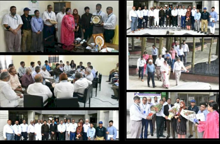 বগুড়ায় পুণ্ড্র ইউনিভার্সিটি পরিদর্শন করলেন ইউজিসি প্রতিনিধিদল