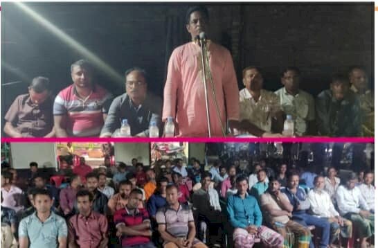 সাগরদাঁড়ি ইউনিয়ন বিএনপির উদ্যোগে  কর্মীসভা অনুষ্ঠিত