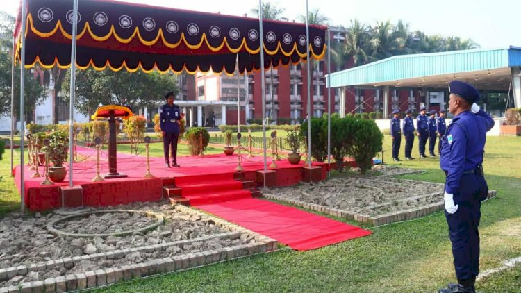 যশোর জেলা পুলিশের সাপ্তাহিক মাস্টার  প্যারেড অনুষ্ঠিত।