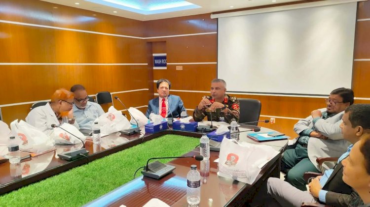 রাজশাহী রামেক হাসপাতালে রোগী কল্যাণ  সমিতির ১৫ তম বার্ষিক সাধারণ সভা অনুষ্ঠিত