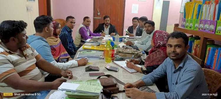খুলনায় টিএমএসএসের সহকারী ডোমেইন প্রধান শহীদুল ইসলামের বয়রা শাখা পরিদর্শন।