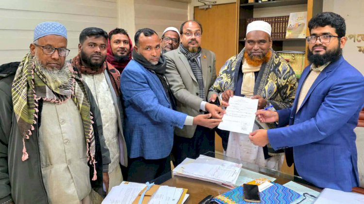 নওগাঁ-৩ আসনে জামায়াতের মনোনয়ন ফরম দাখিল