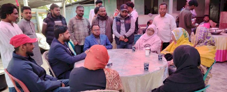 রাজবাড়ী-২ আসনে ভোটারদের দ্বারে দ্বারে  যাচ্ছেন বিএনপি প্রার্থী হারুনের সহধর্মিণী