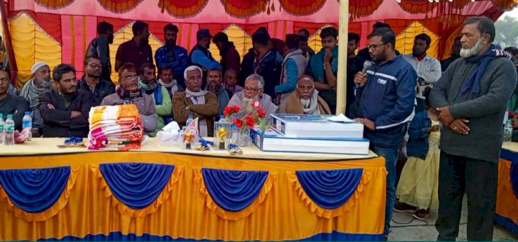 নওগাঁর মহাদেবপুর-১০ নং ভীমপুর ইউনিয়নের শিকারপুরে ফাইনাল ফুটবল  টুর্নামেন্ট ২০২৬ অনুষ্ঠিত