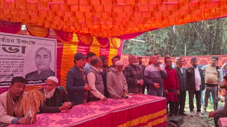 রাজবাড়ী-২ আসনের বিএনপি মনোনীত প্রার্থী হারুন-অর রশিদ বালিয়াকান্দিতে দিনব্যাপী বিভিন্ন স্থানে ধানের শীষের প্রচারণা ও পথসভা অনুষ্ঠিত