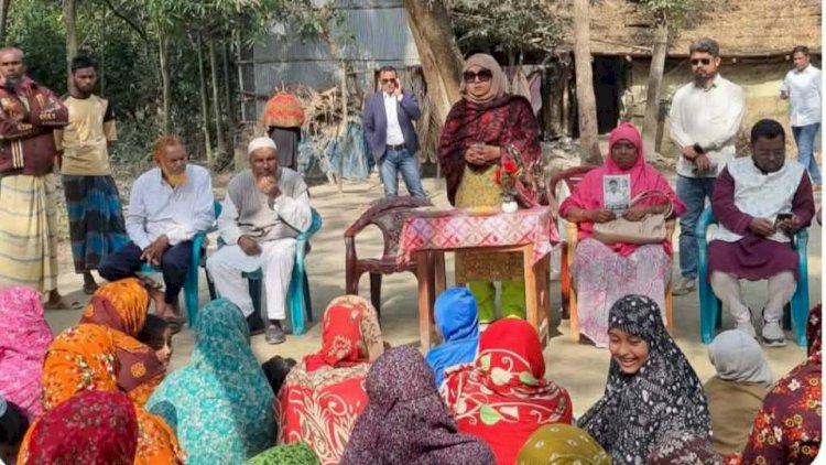 কেশবপুরে নারী ভোটারদের নিয়ে উঠান  বৈঠক অনুষ্ঠিত