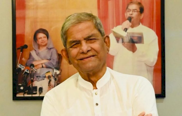 রাষ্ট্রপতির পদে মির্জা ফখরুল চলছে সামাজিক যোগাযোগের মাধ্যমে  গুঞ্জন