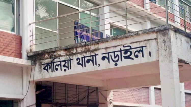 নড়াইলের কালিয়ায় বৃদ্ধর ঝুলন্ত মরদেহ উদ্ধার করেছে  থানা পুলিশ